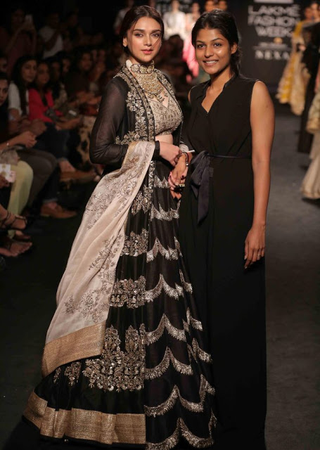 Aditi Rao Stills At Lakme Fashion Week 10